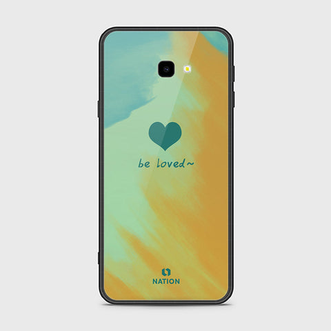 Samsung Galaxy J4 Plus Cover- Onation Heart Series - HQ Ultra Shine Premium Infinity Glass Soft Silicon Borders Case