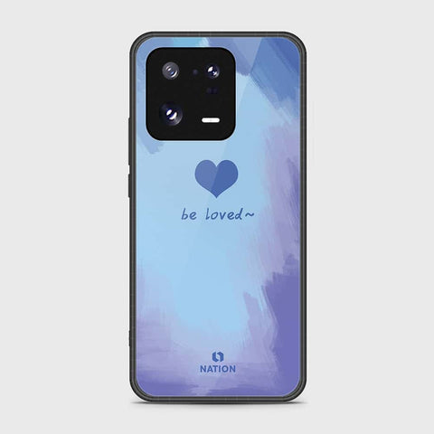 Xiaomi 13 Pro Cover- Onation Heart Series - HQ Ultra Shine Premium Infinity Glass Soft Silicon Borders Case