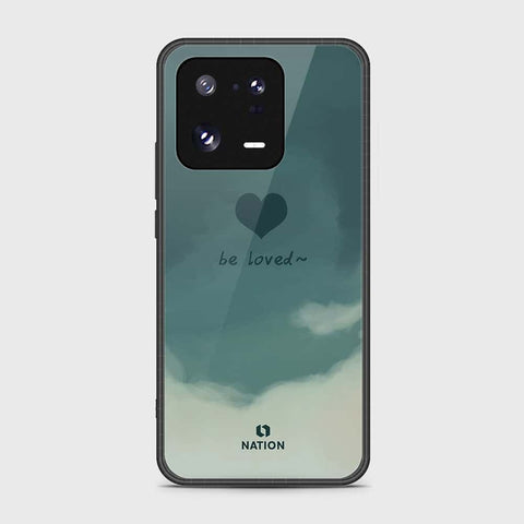 Xiaomi 13 Pro Cover- Onation Heart Series - HQ Ultra Shine Premium Infinity Glass Soft Silicon Borders Case