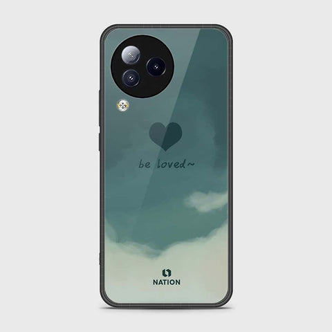 Xiaomi Civi 3 Cover- Onation Heart Series - HQ Ultra Shine Premium Infinity Glass Soft Silicon Borders Case