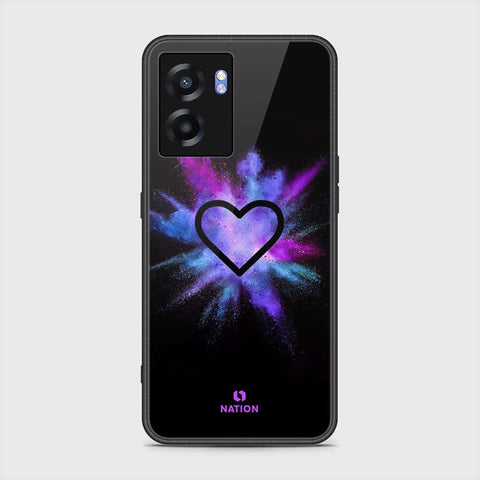 OnePlus Nord N300 Cover- Onation Heart Series - HQ Ultra Shine Premium Infinity Glass Soft Silicon Borders Case