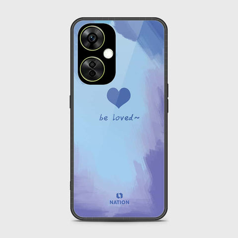 OnePlus Nord CE 3 Lite Cover- Onation Heart Series - HQ Ultra Shine Premium Infinity Glass Soft Silicon Borders Case