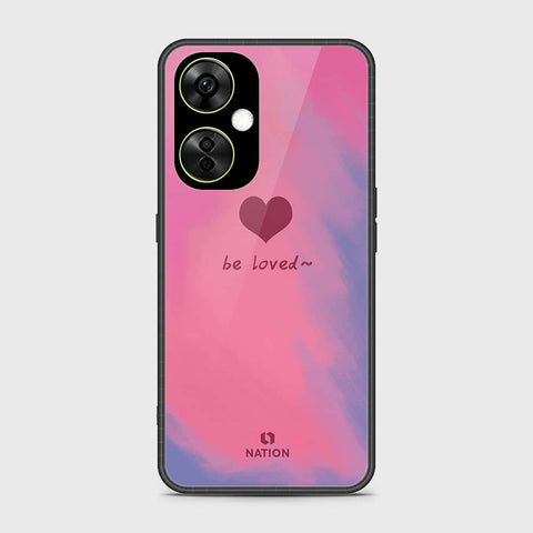 OnePlus Nord CE 3 Lite Cover- Onation Heart Series - HQ Ultra Shine Premium Infinity Glass Soft Silicon Borders Case