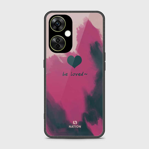 OnePlus Nord CE 3 Lite Cover- Onation Heart Series - HQ Ultra Shine Premium Infinity Glass Soft Silicon Borders Case