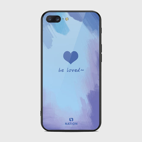 OnePlus 5 Cover- Onation Heart Series - HQ Ultra Shine Premium Infinity Glass Soft Silicon Borders Case