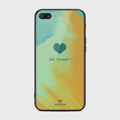OnePlus 5 Cover- Onation Heart Series - HQ Ultra Shine Premium Infinity Glass Soft Silicon Borders Case