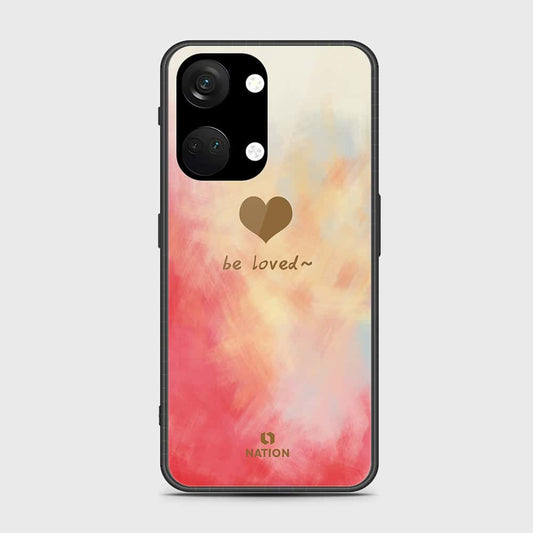 OnePlus Ace 2V Cover- Onation Heart Series - HQ Ultra Shine Premium Infinity Glass Soft Silicon Borders Case