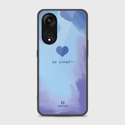 Oppo A1 Pro  Cover- Onation Heart Series - HQ Ultra Shine Premium Infinity Glass Soft Silicon Borders Case
