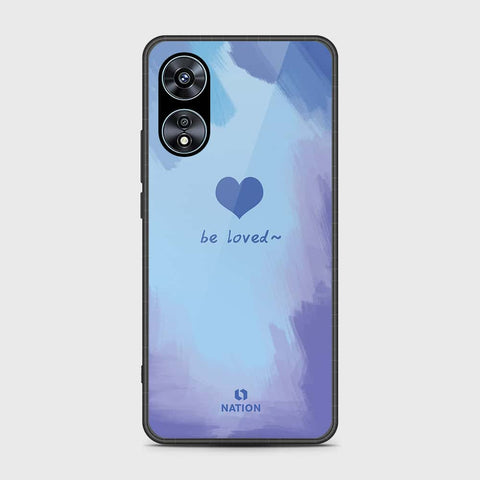 Oppo A97 5G Cover- Onation Heart Series - HQ Ultra Shine Premium Infinity Glass Soft Silicon Borders Case