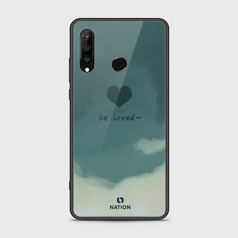 Huawei P30 lite Cover - Onation Heart Series - HQ Ultra Shine Premium Infinity Glass Soft Silicon Borders Case