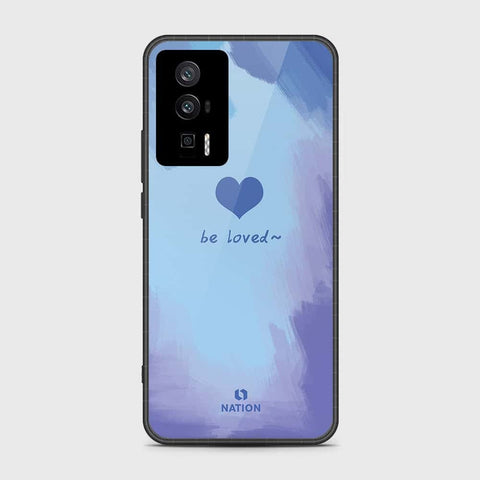 Xiaomi Poco F5 Pro Cover- Onation Heart Series - HQ Ultra Shine Premium Infinity Glass Soft Silicon Borders Case