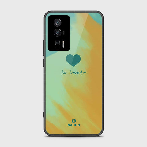 Xiaomi Poco F5 Pro Cover- Onation Heart Series - HQ Ultra Shine Premium Infinity Glass Soft Silicon Borders Case