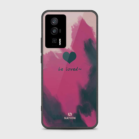 Xiaomi Poco F5 Pro Cover- Onation Heart Series - HQ Ultra Shine Premium Infinity Glass Soft Silicon Borders Case