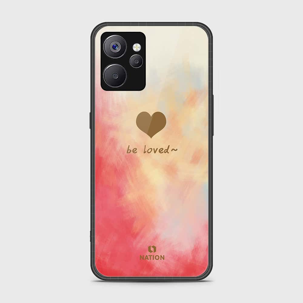 Realme 10 5G Cover- Onation Heart Series - HQ Ultra Shine Premium Infinity Glass Soft Silicon Borders Case