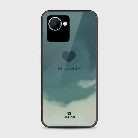 Realme C30s Cover- Onation Heart Series - HQ Ultra Shine Premium Infinity Glass Soft Silicon Borders Case