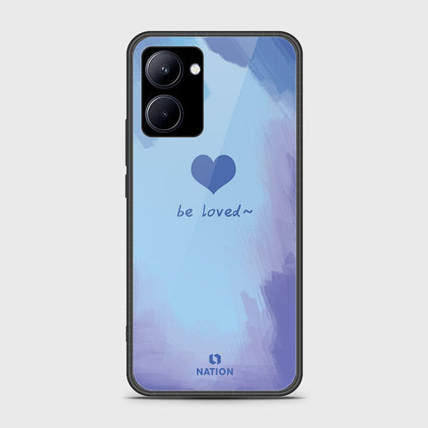Realme C33 Cover- Onation Heart Series - HQ Ultra Shine Premium Infinity Glass Soft Silicon Borders Case