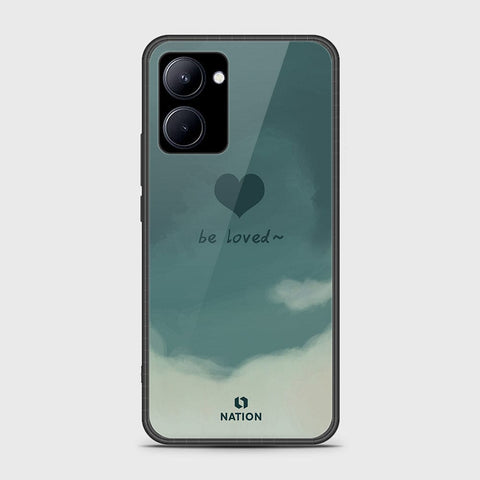 Realme C33 Cover- Onation Heart Series - HQ Ultra Shine Premium Infinity Glass Soft Silicon Borders Case