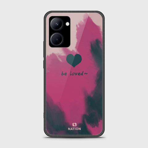 Realme C33 Cover- Onation Heart Series - HQ Ultra Shine Premium Infinity Glass Soft Silicon Borders Case