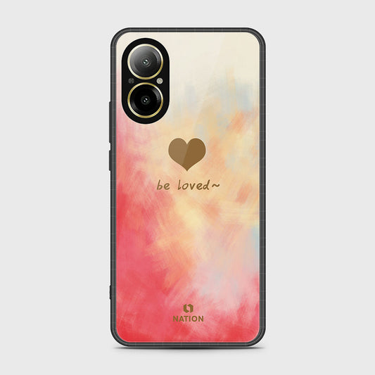 Realme C67 4G Cover- Onation Heart Series - HQ Ultra Shine Premium Infinity Glass Soft Silicon Borders Case