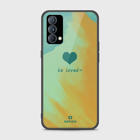 Realme GT Master Cover- Onation Heart Series - HQ Ultra Shine Premium Infinity Glass Soft Silicon Borders Case