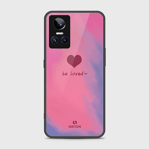 Realme GT Neo 3 Cover- Onation Heart Series - HQ Ultra Shine Premium Infinity Glass Soft Silicon Borders Case