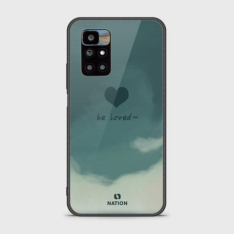 Xiaomi Redmi 10 Cover - Onation Heart Series - HQ Ultra Shine Premium Infinity Glass Soft Silicon Borders Case