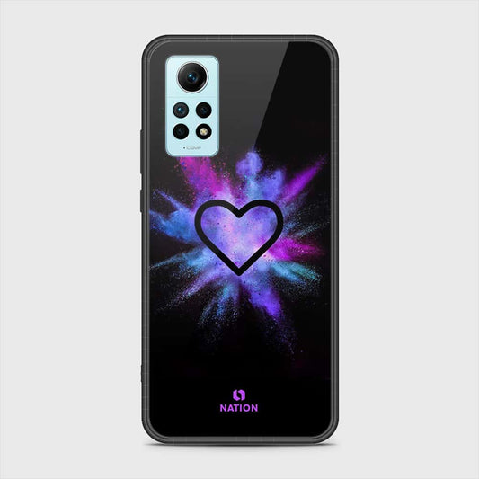 Xiaomi Redmi Note 11E Pro Cover- Onation Heart Series - HQ Ultra Shine Premium Infinity Glass Soft Silicon Borders Case (Fast Delivery)