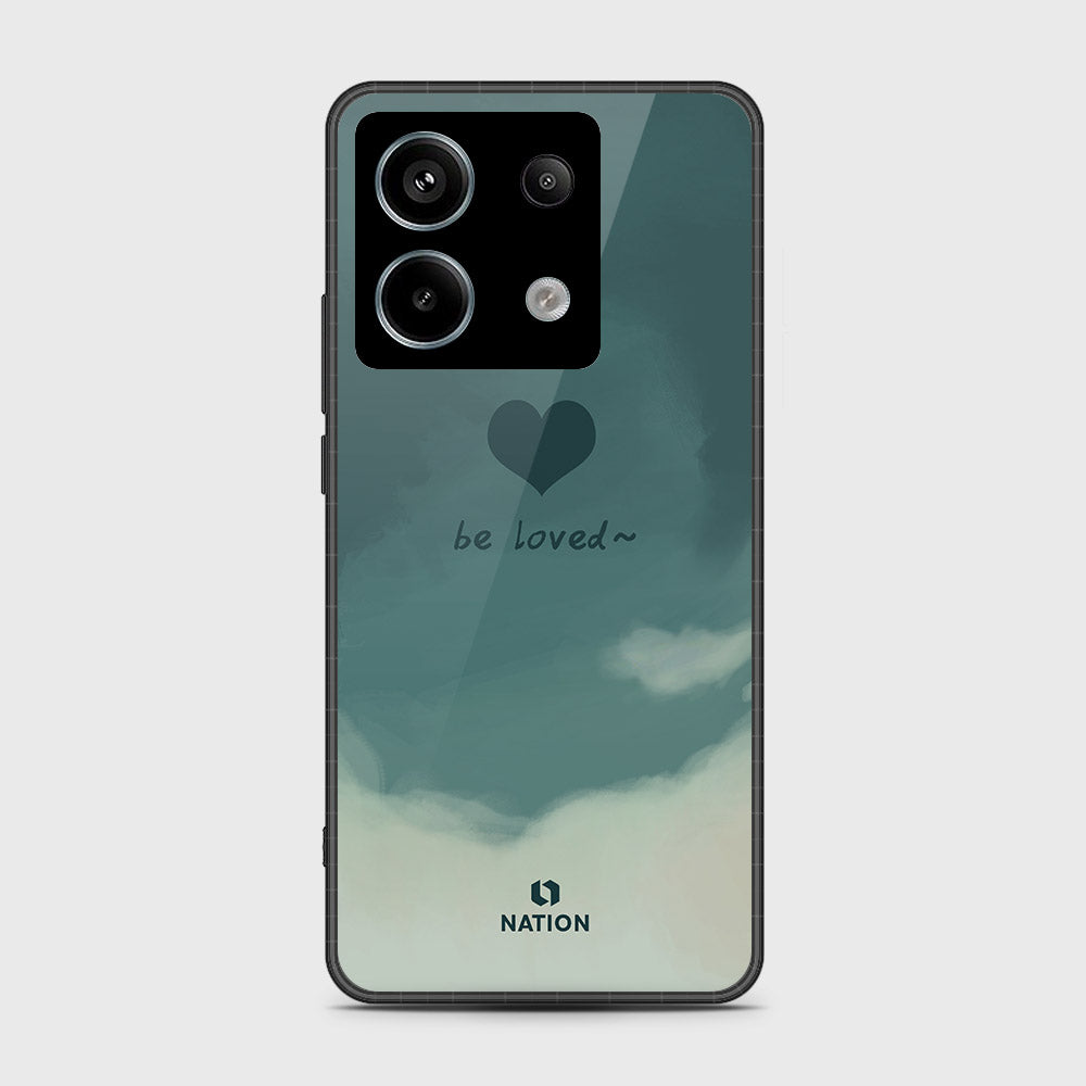 Xiaomi Redmi Note 13 Pro 4G Cover- Onation Heart Series - HQ Ultra Shine Premium Infinity Glass Soft Silicon Borders Case (Fast Delivery)
