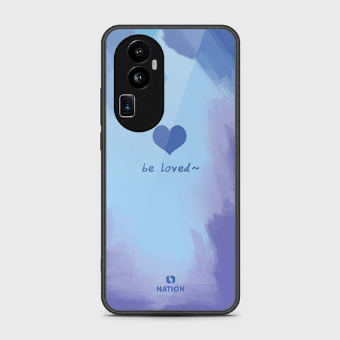 Oppo Reno 10 Pro Plus Cover- Onation Heart Series - HQ Ultra Shine Premium Infinity Glass Soft Silicon Borders Case