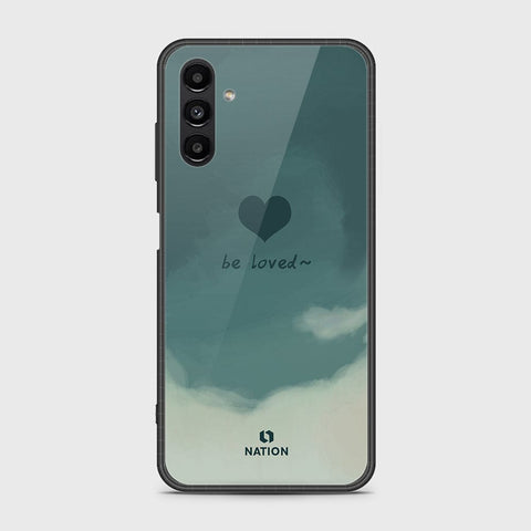 Samsung Galaxy A13 5G Cover- Onation Heart Series - HQ Ultra Shine Premium Infinity Glass Soft Silicon Borders Case