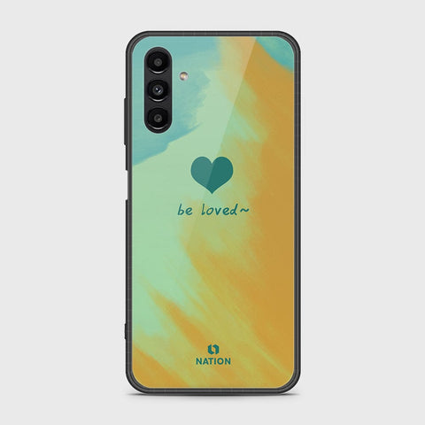 Samsung Galaxy A13 5G Cover- Onation Heart Series - HQ Ultra Shine Premium Infinity Glass Soft Silicon Borders Case