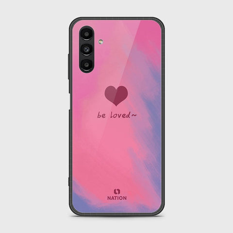 Samsung Galaxy A13 5G Cover- Onation Heart Series - HQ Ultra Shine Premium Infinity Glass Soft Silicon Borders Case