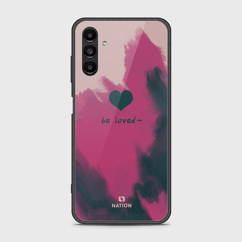 Samsung Galaxy A13 5G Cover- Onation Heart Series - HQ Ultra Shine Premium Infinity Glass Soft Silicon Borders Case