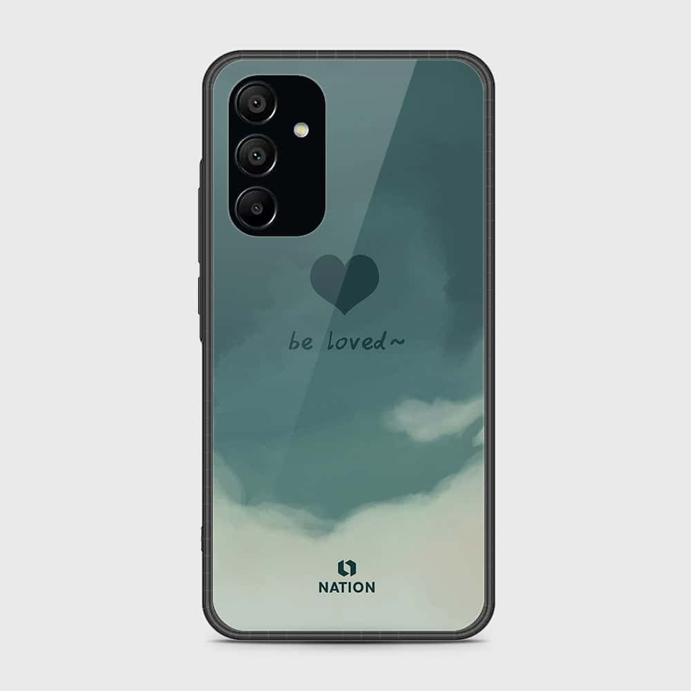 Samsung Galaxy A15 4G Cover- Onation Heart Series - HQ Ultra Shine Premium Infinity Glass Soft Silicon Borders Case (Fast Delivery) (H)