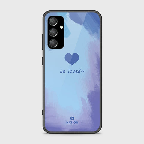 Samsung Galaxy A54 5G Cover- Onation Heart Series - HQ Ultra Shine Premium Infinity Glass Soft Silicon Borders Case