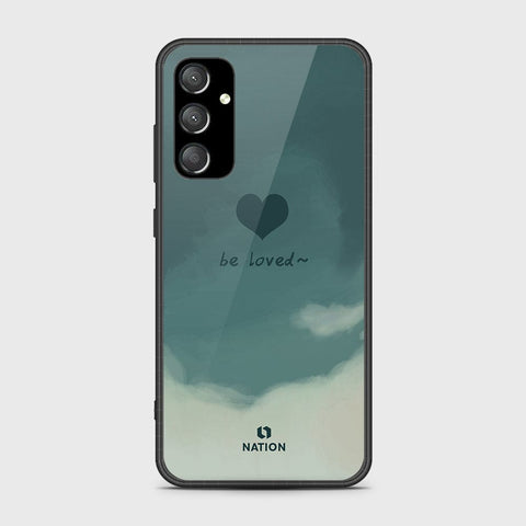 Samsung Galaxy A54 5G Cover- Onation Heart Series - HQ Ultra Shine Premium Infinity Glass Soft Silicon Borders Case