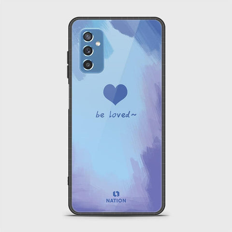 Samsung Galaxy M52 5G Cover- Onation Heart Series - HQ Ultra Shine Premium Infinity Glass Soft Silicon Borders Case