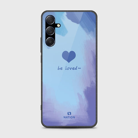 Samsung Galaxy M34 5G Cover- Onation Heart Series - HQ Ultra Shine Premium Infinity Glass Soft Silicon Borders Case