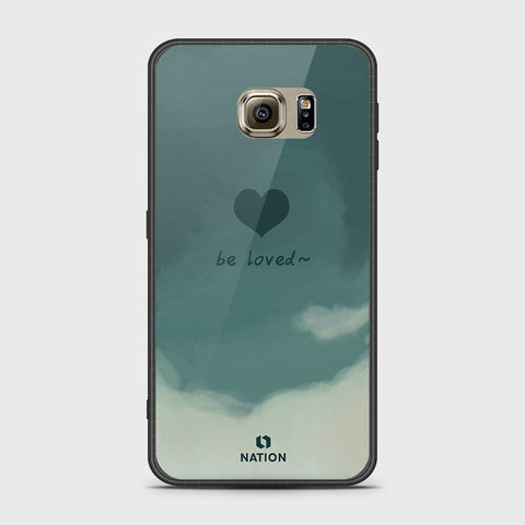 Samsung Galaxy S6 Cover- Onation Heart Series - HQ Ultra Shine Premium Infinity Glass Soft Silicon Borders Case