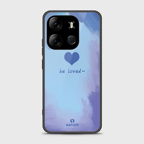 Tecno Spark Go 2023 Cover- Onation Heart Series - HQ Ultra Shine Premium Infinity Glass Soft Silicon Borders Case