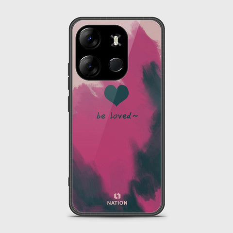 Tecno Spark Go 2023 Cover- Onation Heart Series - HQ Ultra Shine Premium Infinity Glass Soft Silicon Borders Case