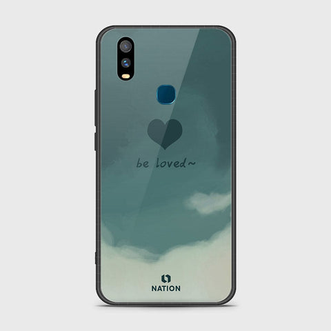 Vivo Y11 2019 Cover- Onation Heart Series - HQ Ultra Shine Premium Infinity Glass Soft Silicon Borders Case