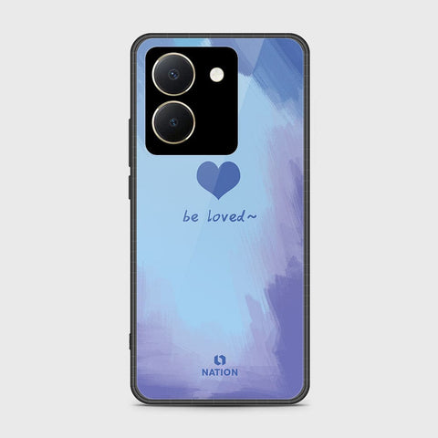 Vivo Y36 4G Cover- Onation Heart Series - HQ Ultra Shine Premium Infinity Glass Soft Silicon Borders Case