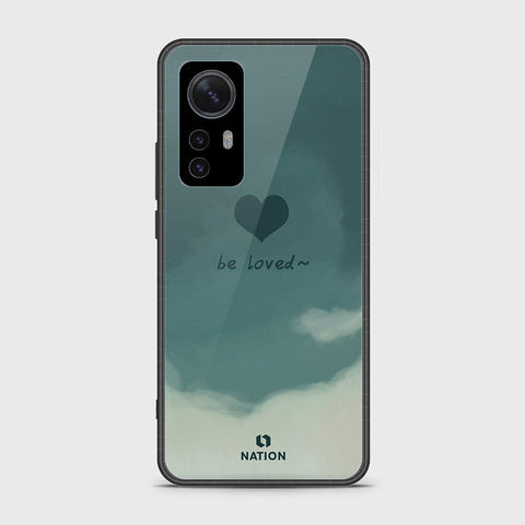 Xiaomi 12X Cover- Onation Heart Series - HQ Ultra Shine Premium Infinity Glass Soft Silicon Borders Case