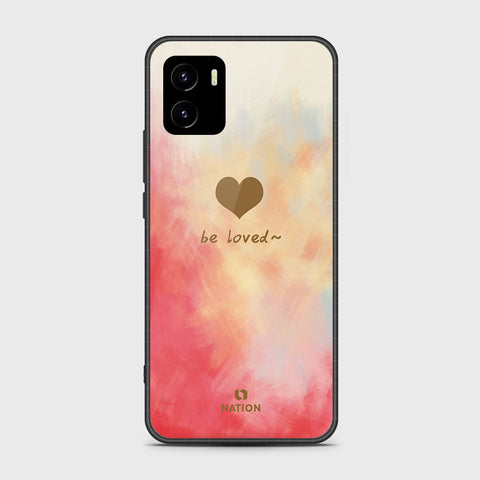 Vivo Y10 Cover- Onation Heart Series - HQ Ultra Shine Premium Infinity Glass Soft Silicon Borders Case