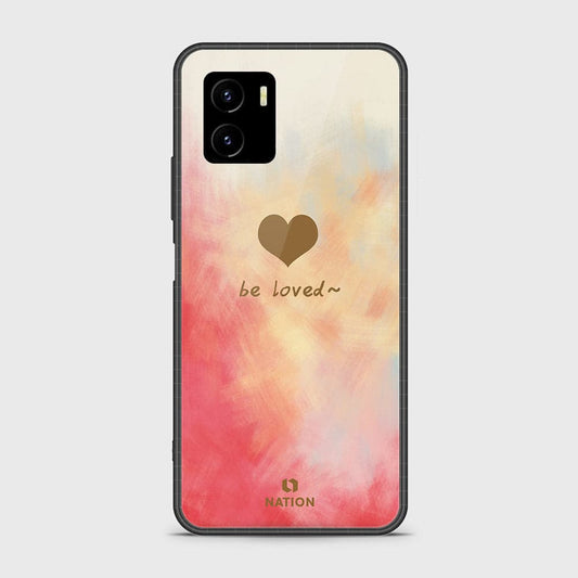 Vivo Y01 Cover - Onation Heart Series - HQ Ultra Shine Premium Infinity Glass Soft Silicon Borders Case