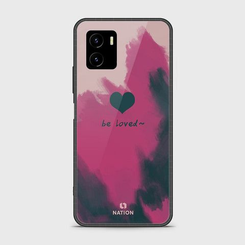 Vivo Y01 Cover - Onation Heart Series - HQ Ultra Shine Premium Infinity Glass Soft Silicon Borders Case
