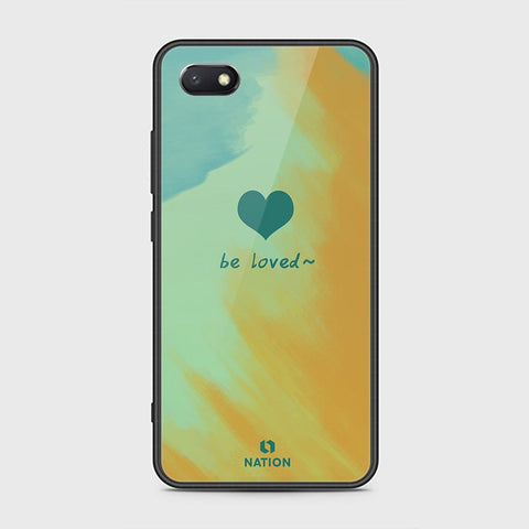 Huawei Y5 Prime 2018 / Y5 2018 / Honor 7S Cover - Onation Heart Series - HQ Ultra Shine Premium Infinity Glass Soft Silicon Borders Case