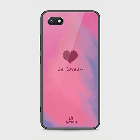 Huawei Y5 Prime 2018 / Y5 2018 / Honor 7S Cover - Onation Heart Series - HQ Ultra Shine Premium Infinity Glass Soft Silicon Borders Case