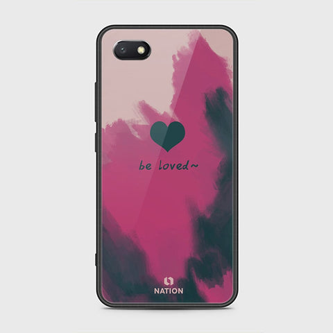 Huawei Y5 Prime 2018 / Y5 2018 / Honor 7S Cover - Onation Heart Series - HQ Ultra Shine Premium Infinity Glass Soft Silicon Borders Case